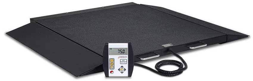 Detecto 6400 Portable Wheelchair Scale