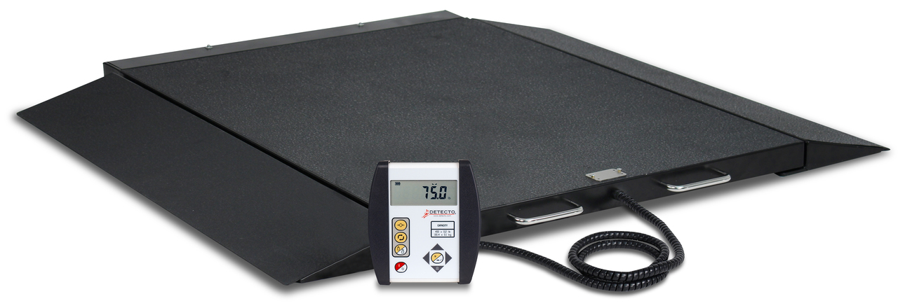 800 LB x 0.2 LB Digital Wheelchair Scale Bariatric Scale - Portable