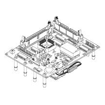 Board (Predg) Blue LCD/Without Chip Tuttnauer Part:CTP000-0133/TUB161