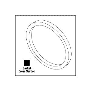 Gasket, Door Pelton Crane/Ritter Autoclave Part: 003049/PCG016