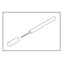 Tool, Cleanout Black Plastic Body Sterrad 100S Sterilizer Part: RXT061