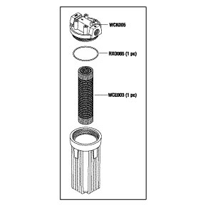 Assembly, Filter Housing, 3/4 FPT, Dental Water Controls SKU: WCA001