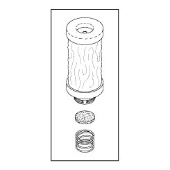 Oxygen Inlet Filter for Covidien/Puritan Bennett Inspiratory Module Part: CVF503