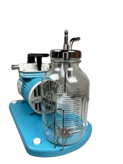 Schuco S130P Aspirator Pump Glass Canister 