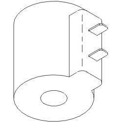 Booth Medical - Coil, Vent Valve Midmark-Ritter M9 Autoclave Part: MIC059