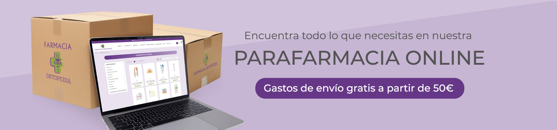 Encuentra lo que necesites en nuestra parafarmacia online