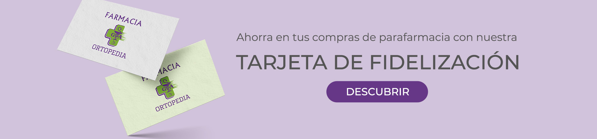 Tarjeta de fidelización en Farmacia Jesús Joaquín Gómez Abellán 