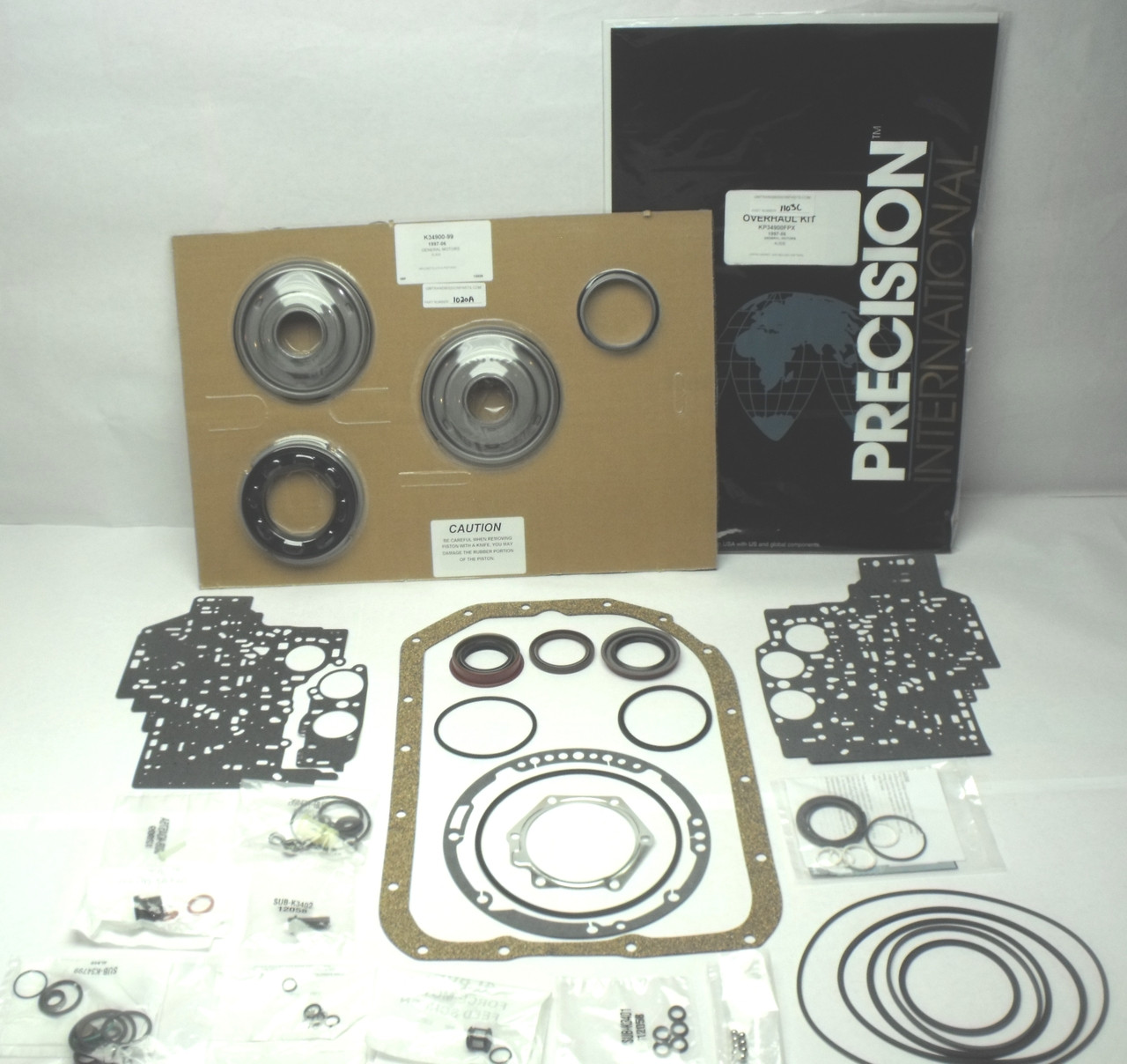 Buy Now this GM 4L60E Master Transmission Rebuild Kit w/ Rubber Pistons