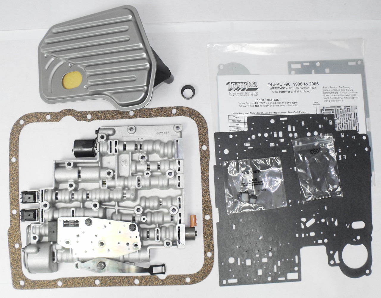 4L60E Valve Body Performance Install Kit (2003UP) 4216995