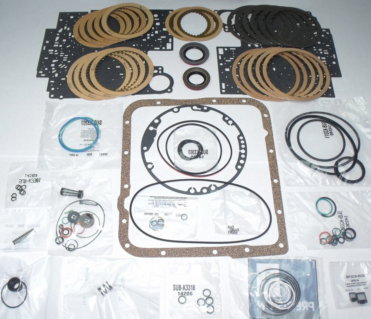 Value 4L60E Transmission Basic Banner Rebuild Kit with No Lip Seals ...