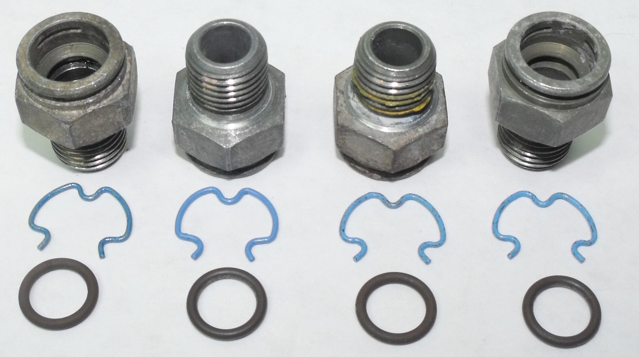 Transmission Cooler Line O-Ring & Retainer Clip Set, 4L60E