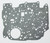 Valve Body Separator Plate Gasket, TH350/350C (1980-1986) Upper w/ Lock Up