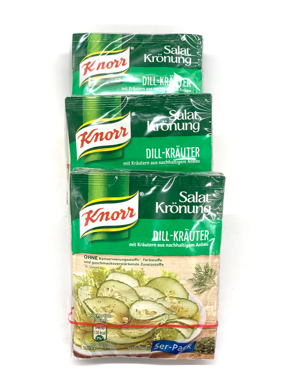 Knorr Salat Kronung Dill Krauter 3x5 Pack Free Shipping