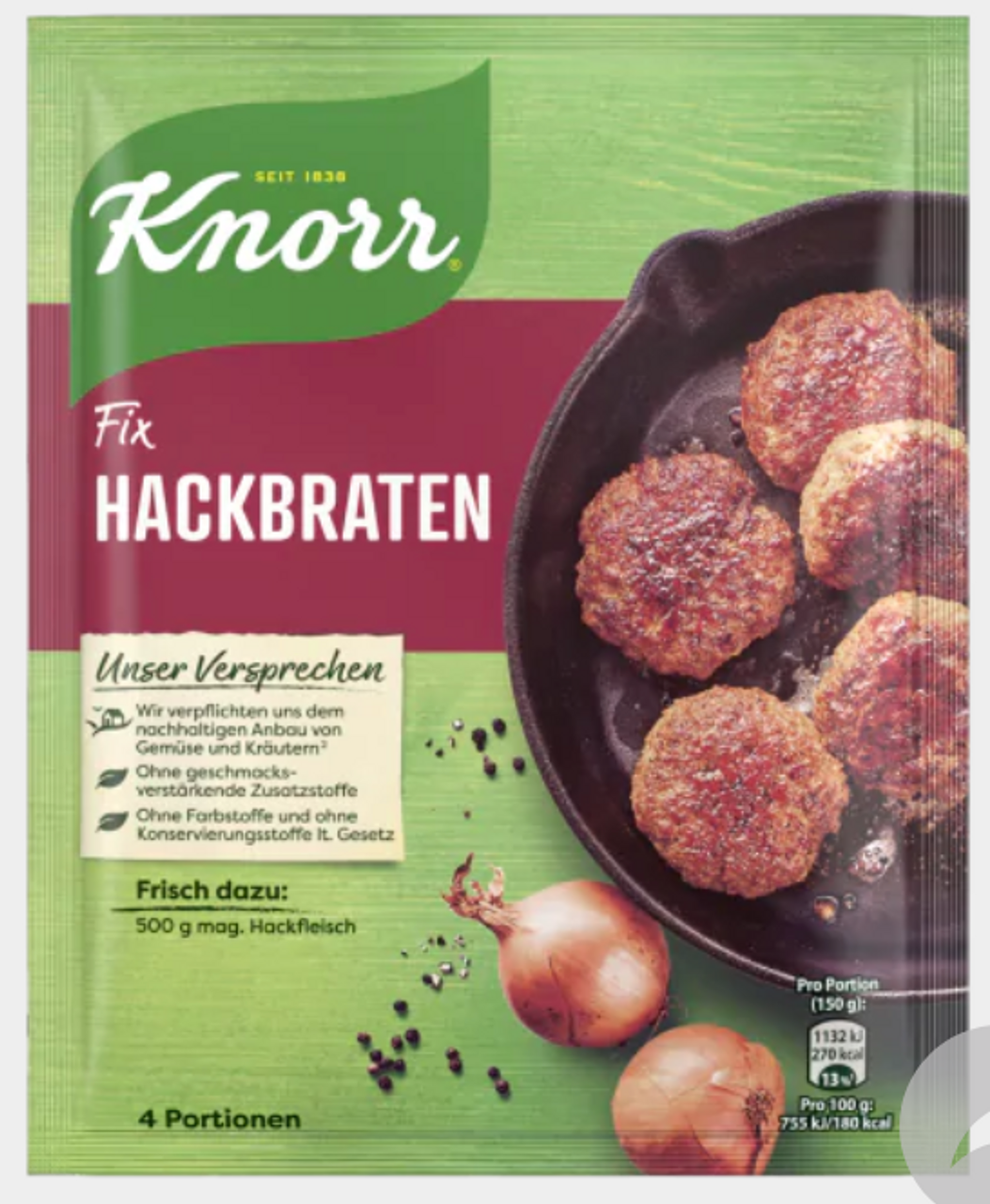 78g Hackbraten Fix Knorr