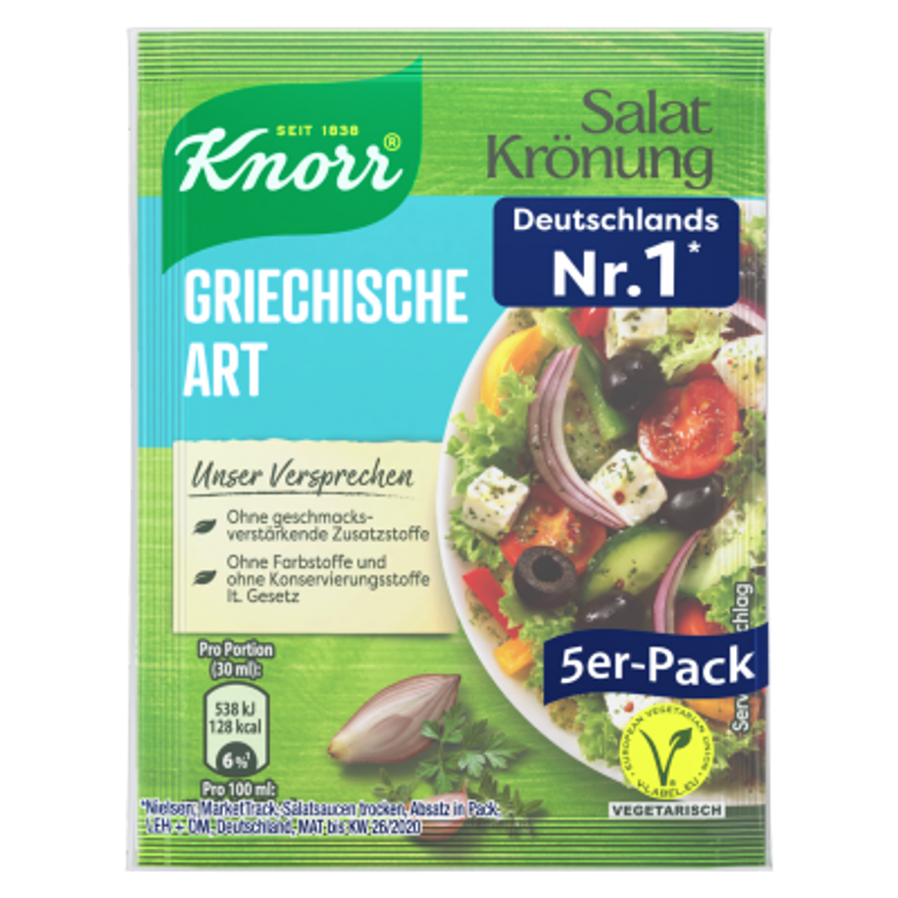 Knorr Salat Kronung Griechische Art mit Krautern (5 pack)