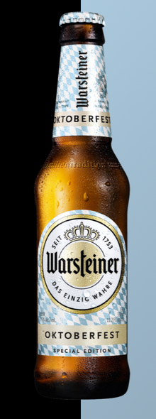Warsteiner Oktoberfest Special Edition Beer 11.2oz