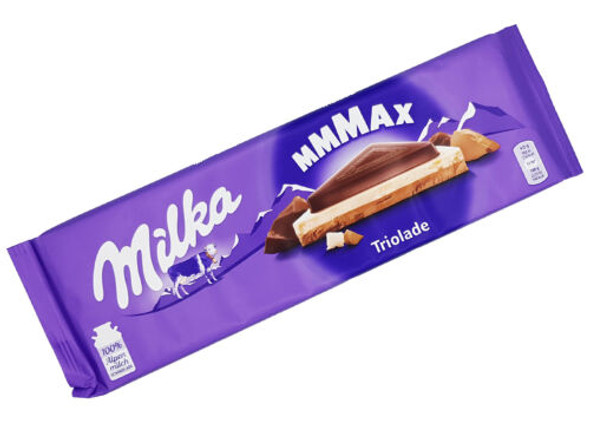 Milka Triolade Chocolate Bar (280g)