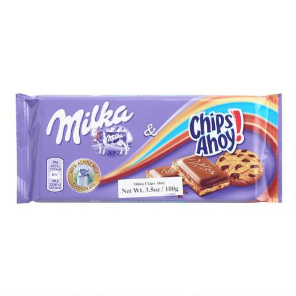 Milka Chips Ahoy Chocolate Bar (100g)
