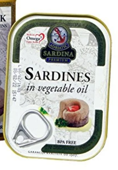 Adriatic Sardina Wild Caught Sardines in Vegetable Oil