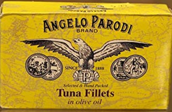 Angelo Parodi Tuna Fillets In Oil 4.4oz. (125g)