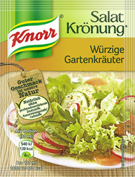 Knorr Salat Kronung Gartenkrauter Mit Knoblauch (5 pack) - GermanDeli.com