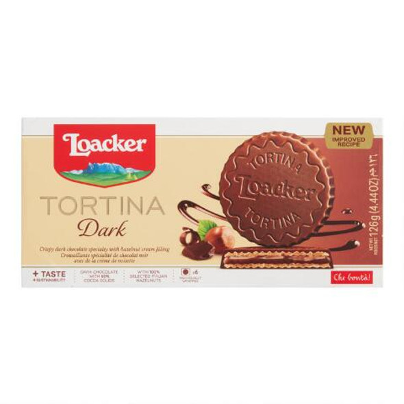Loacker Tortina Dark Hazelnut (126g)