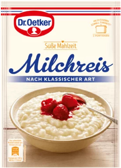 Dr. Oetker Milchreis Rice Pudding