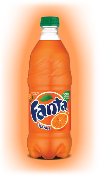 Fanta Orange Bottle 20 oz