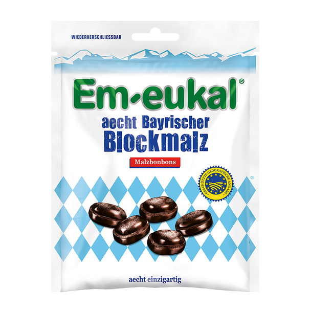 Em-eukal® aecht Bavarian block malt, sugary, 100 g

