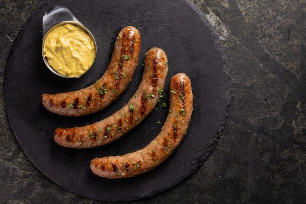 Swedish Potato Bratwurst (3) per 1 lb