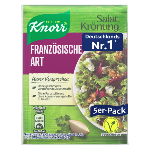 Knorr Salatkrönung Französische Art Dressing (5-Pack) 
