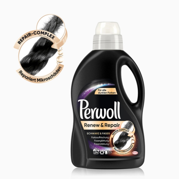 Perwoll Renew & Repair Black Laundry Detergent 1.44L 24 loads