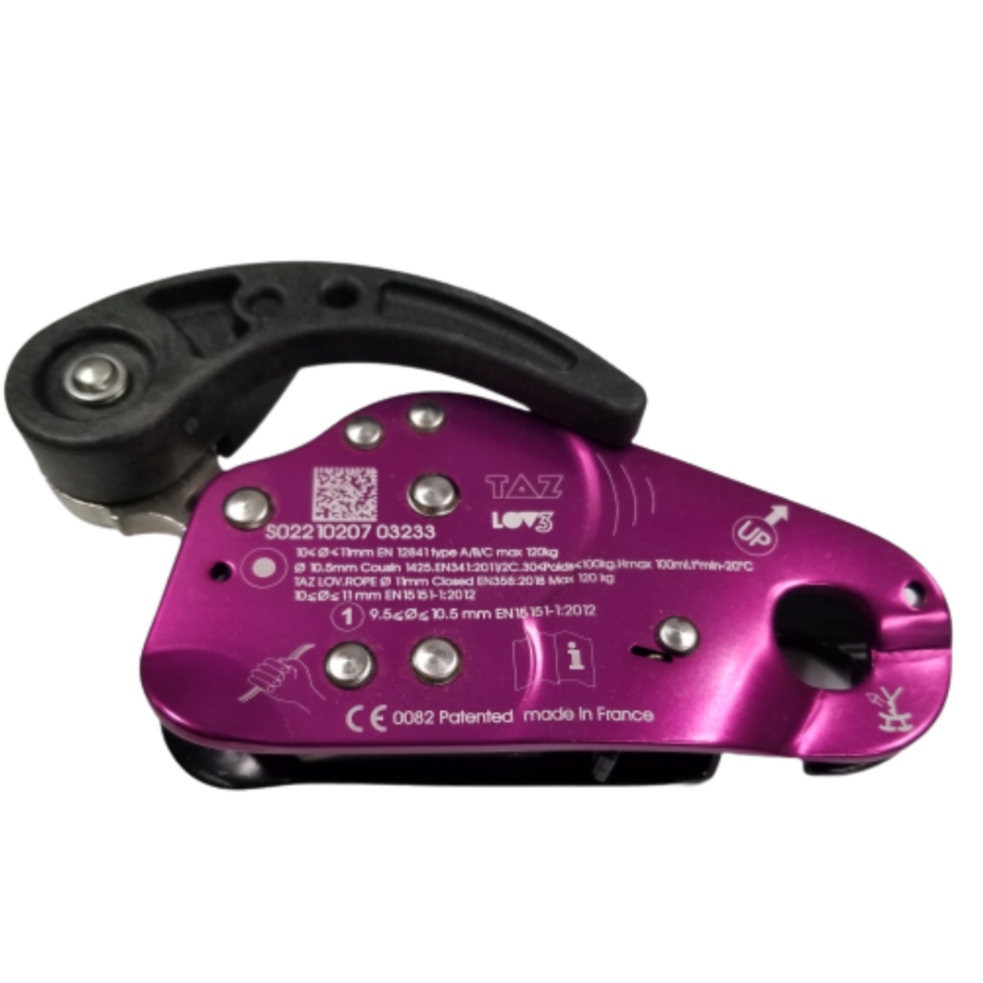 ブランドのギフト Limited Edition Purple TAZ LOV3 Ascender & Descender ロッククライミング