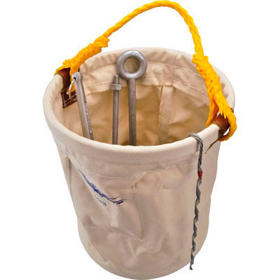 Active slide of Estex Large Duck Canvas Tool Bucket