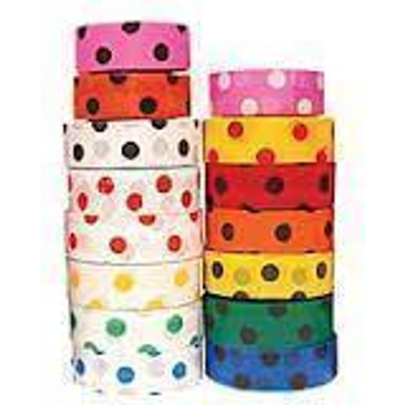 Active slide of Presco Polar Glo Premium Flagging Tape with Polka Dots