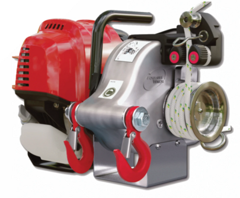 Active slide of PCW4000 GX50 Gas Powered Pulling Winch