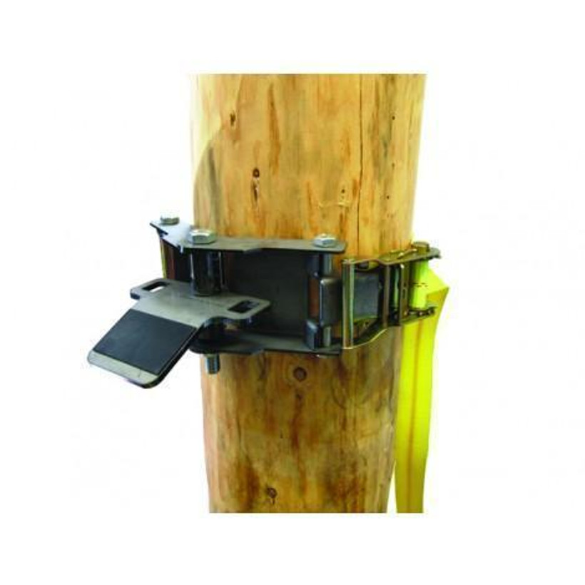 Active slide of Winch Anchor System for Trees and Poles