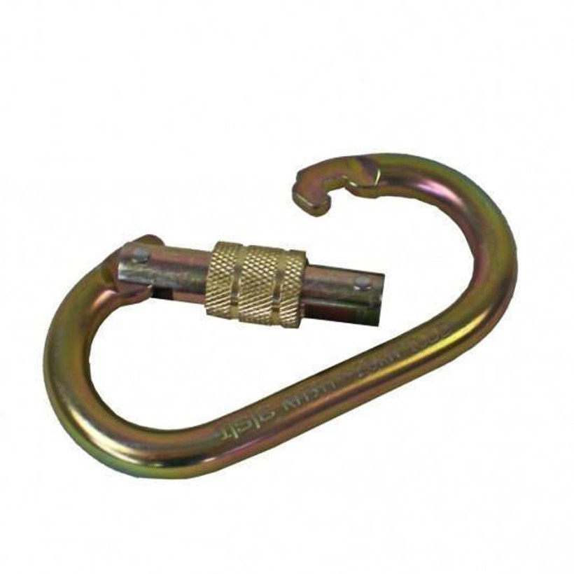 Active slide of PWC Steel Oval Locking Carabiner