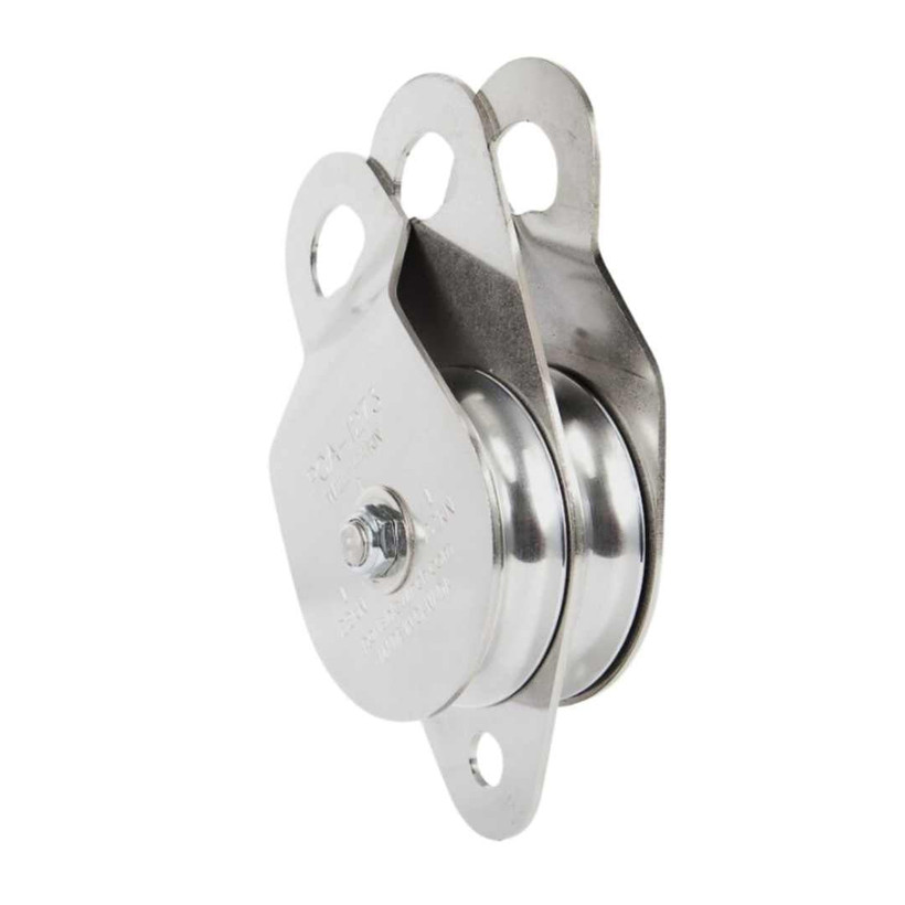 PWC Stainless Steel Double Swing Side Snatch Block