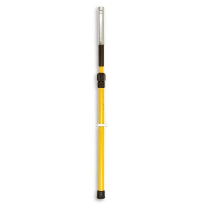 Active slide of Jameson 12' Double Locking Telescoping Top Pole (range 6' - 12') w/ Female Ferrule