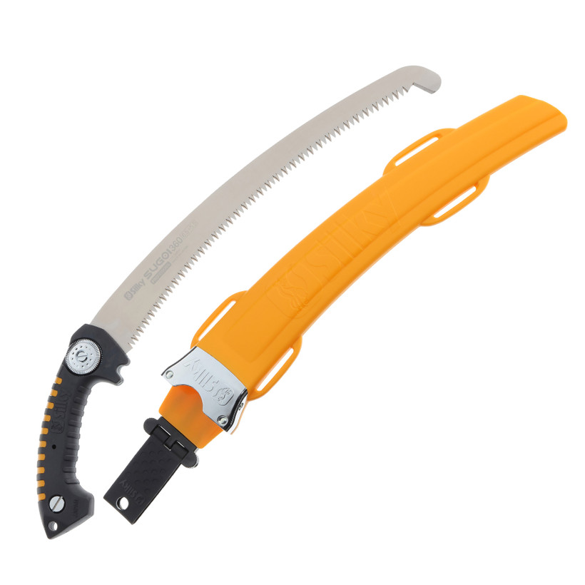 Active slide of Silky Sugoi 360 Arborist Hand Saw