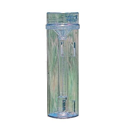 Active slide of Clear View Metric Rain Gauge