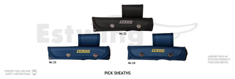 Active slide of Estwing Pick Sheaths