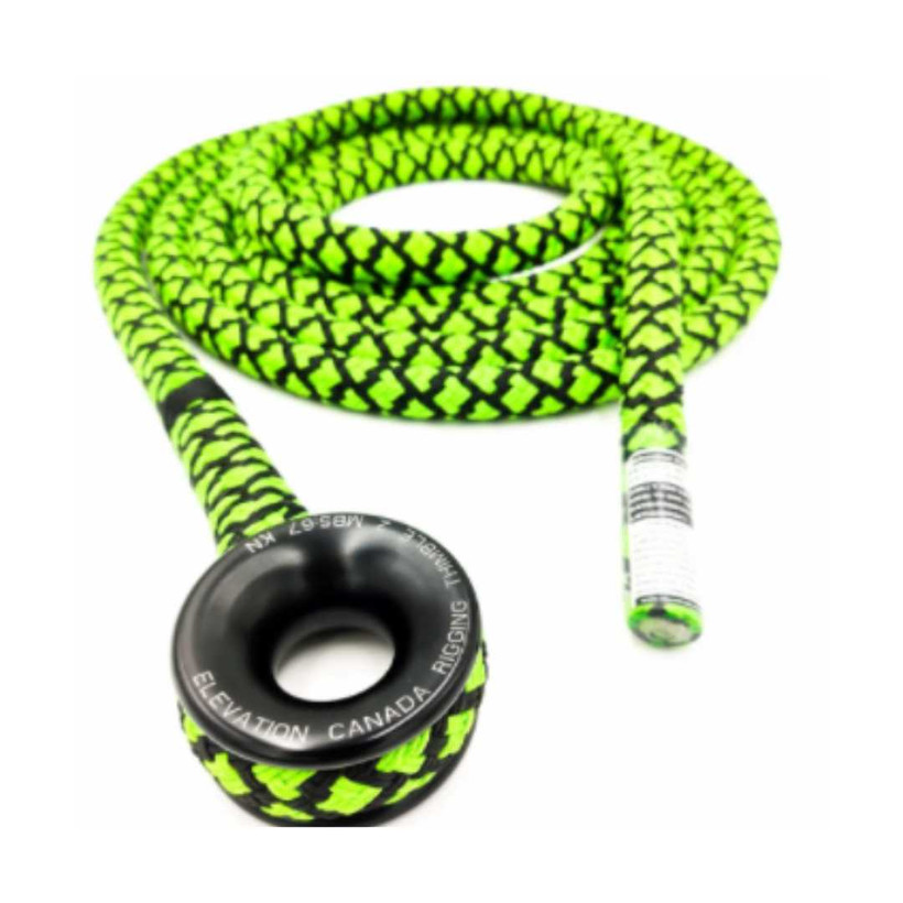 Active slide of ELC Double Braid Eye Sling with Size 2 Ring 5/8