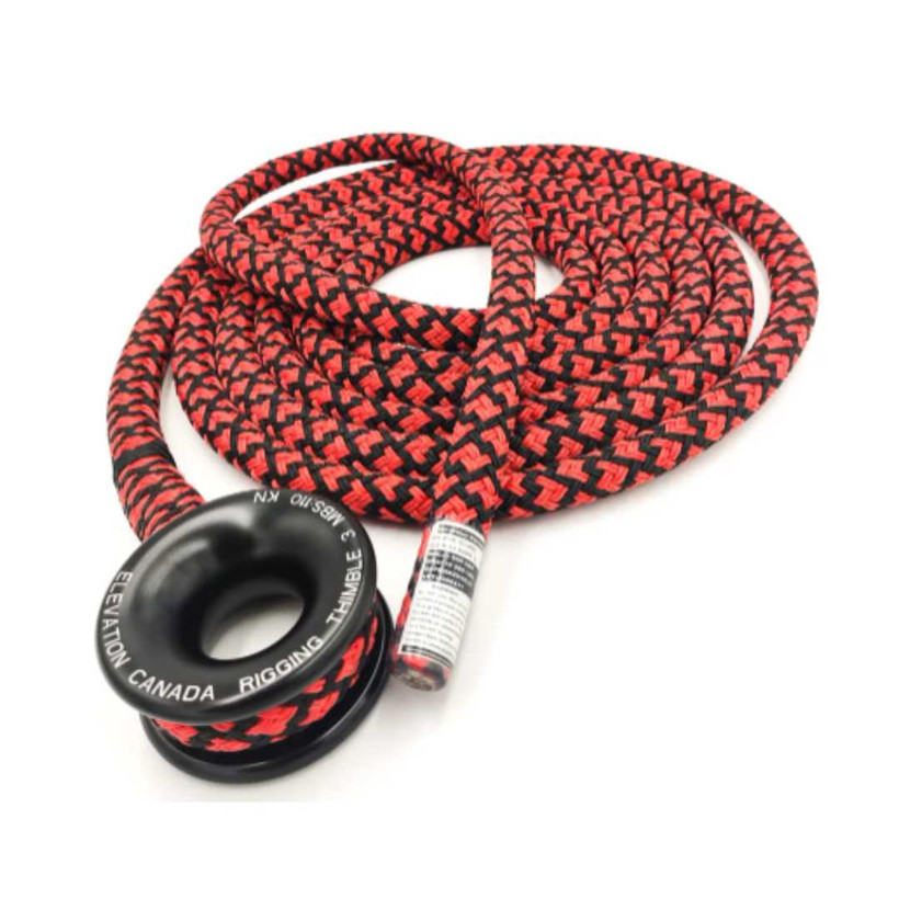 Active slide of ELC Double Braid Eye Sling with Size 3 Ring 3/4