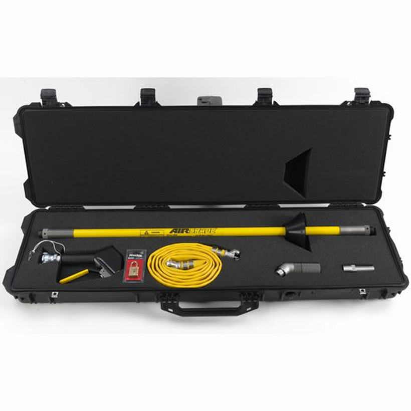 Active slide of Air-Spade Excavation Tool for Arborists