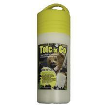 Active slide of Tote-To-Go Bear Spray Safety Container