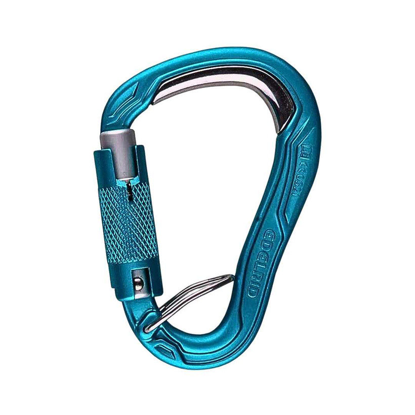 Active slide of Edelrid HMS Bulletproof Triple Locking Wire Eye Carabiner