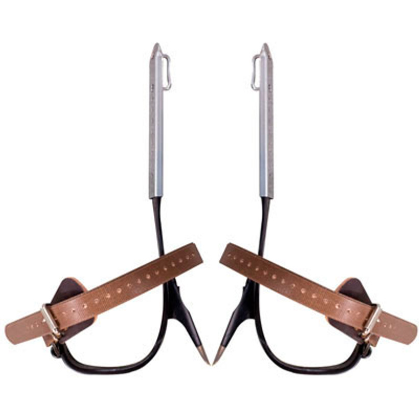 Active slide of Buckingham Steel Gaff Tree Climbers Twisted - 2 3/4