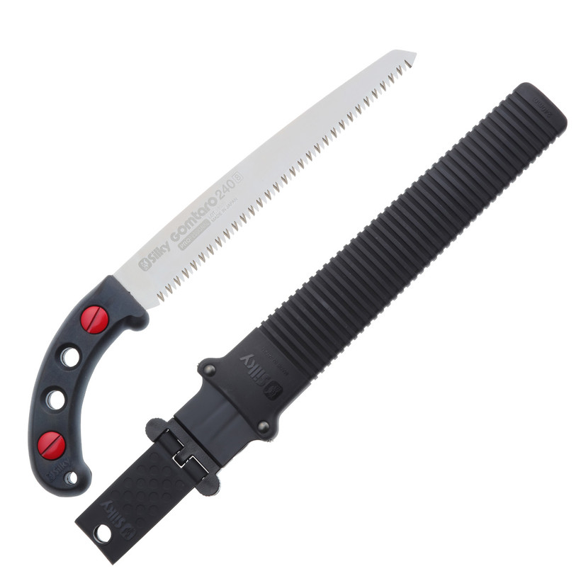 Active slide of Silky Gomtaro 240 Hand Saw